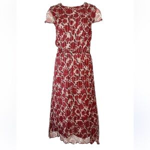 Massimo Dutti Silk Midi Dress Portugal